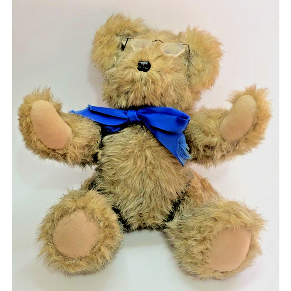 Vintage 15" Mother Grimm's Bears Brown & Black Teddy Bear Hand Stitched in USA - Picture 2 of 6